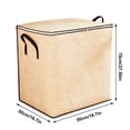 thumbnail image 2 of Linnome Large Capacity Storage Box Security Cash Box For Money Documents Valuables Home Office Organizer 19.7x19.7x27.6in, 2 of 3