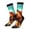 3 Black, variant on Cool Camel Oasis Vibes Crew Socks for Men & Women, Breathable Casual Athletic Ankle Socks