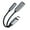 Grey, variant on lanema 2 in 1 Type C Headphone & Charger Adapter Type C to 3.5mm Adapter for Phone 15/16