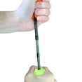 thumbnail image 1 of ziyahi Portable Fishing Rod Fixed Ball Wear Resistant Durable for Fishing Tool Light Green, 1 of 9