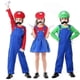 thumbnail image 1 of Halloween costume plumber cosplay game role play stage costume children's uniform skirt female, 1 of 3