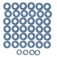 thumbnail image 2 of 40Pcs Sealed Bearing Kit for Tamiya G6-01 G601 RC Car Upgrade Parts Accessories, 2 of 5