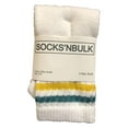 thumbnail image 2 of Yacht & Smith Kids & Children's Cotton Tube Socks, Wholesale Bulk Pack Referee Style, by SOCKS'NBULK (36 Pairs White USA, Kids 4-6 (Shoe size 7-10)), 2 of 3