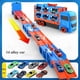 thumbnail image 1 of Camión transportador de coches grande, pista plegable, vehículo de carreras, juegos competitivos para niños, almacenamiento, coche de aleación, juguete para niños, regalo novedoso, 1 of 3