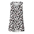 thumbnail image 6 of Wycnly Tank Tops for Women Vintage Lightweight Comfy Tunic Tee Tops Summer Leopard Print V-Neck Sleeveless Shirts Fashion Blouses Khaki l, 6 of 6