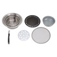 thumbnail image 1 of Charcoal Grill, Round Charcoal Grill Small Portable  For Hiking, 1 of 8