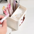 thumbnail image 4 of Pen Holder Organizer, Desktop Pen Container Plastic Prevent Slip  for Office, 4 of 8