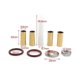 thumbnail image 2 of Motorcycle Rocker Accessories Brass Precision Tapered Bushings For Twin Cam End Ticking Noise -rl-t Banmo, 2 of 5