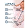 thumbnail image 2 of Casual Nights - Housecoats For Women, Snap Front Dusters For Women, Pure Cotton House Dresses For Elderly & Young with 2 Pockets, Grey Plaid XXL, 2 of 7