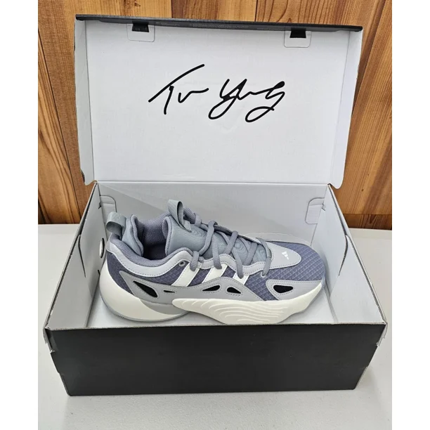 Ad-id-as Trae Young Unlimited 2 Gray Men's Basketball Shoes Size 8.5