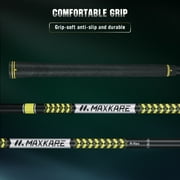 MaxKare Complete Golf Clubs Set Golf Mens Regular 9-Piece Complete Set - Right Hand,Yellow
