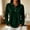 Dark Green, variant on Polo Shirts for Women Casual Golf Collared Long Sleeve Fall Tops Business Casual Tees, S