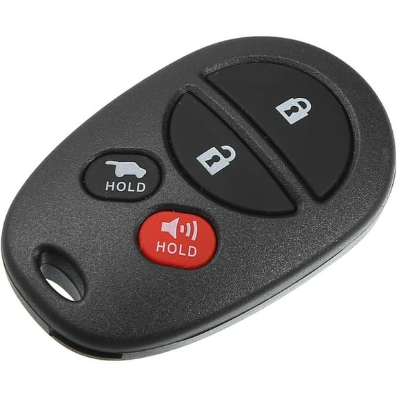 Keyless Entry Remote for Toyota Highlander 2008-2013 315Mhz GQ43VT20T 4 Button Reusable | Control Replacement Car Key Fob 1 Pcs for Toyota Sequoia 2008-201