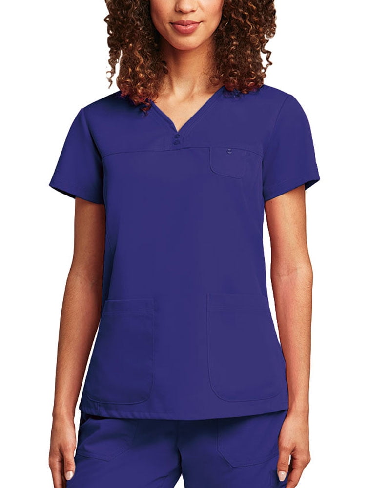 AARON Grey's Anatomy Grey's Anatomy™ 3Pocket VNeck Tonal Stitch