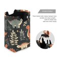 thumbnail image 3 of Yayeee Freestanding Laundry Hamper with Handle Collapsible Large Storage Basket for Clothes, Gray Dinosaur, 3 of 7
