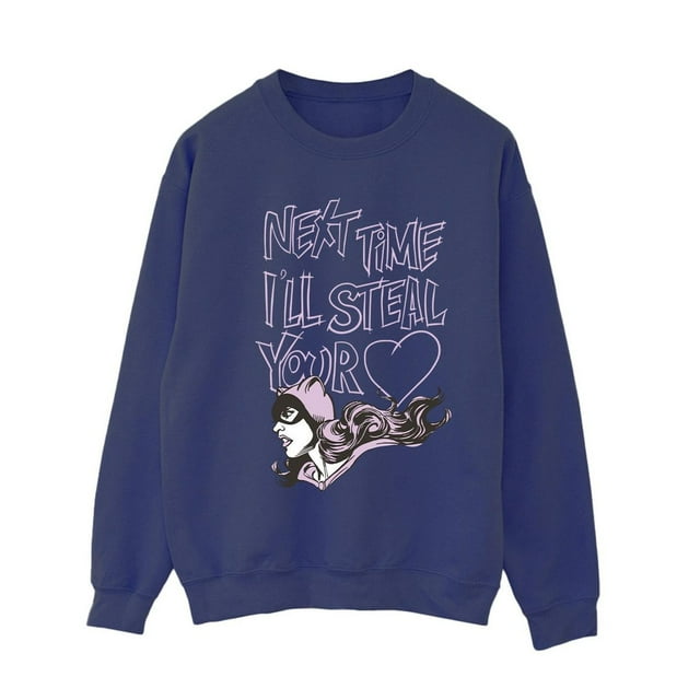 DC Comics Chandail en Molleton Batman Batgirl I'll Steal Your Heart pour Femmes