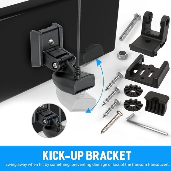 Fits for Humminbird 740093-1 Transducer Mount MHX XNT Hdwe 7400931 Transom Mounting
