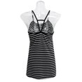 thumbnail image 3 of Suave Informal para Mujer, Camisola, Camisola a Rayas, Chaleco con Tiras, Mini Sin Espalda, SX-Large S Salvador Mini vestido de rayas, 3 of 10