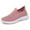 Pink, variant on Daznico Women's Platform Sneakers - Thick Wedge Sole with Breathable Mesh for Casual Comfort & Everyday Wear,Color:Khaki,Size:7