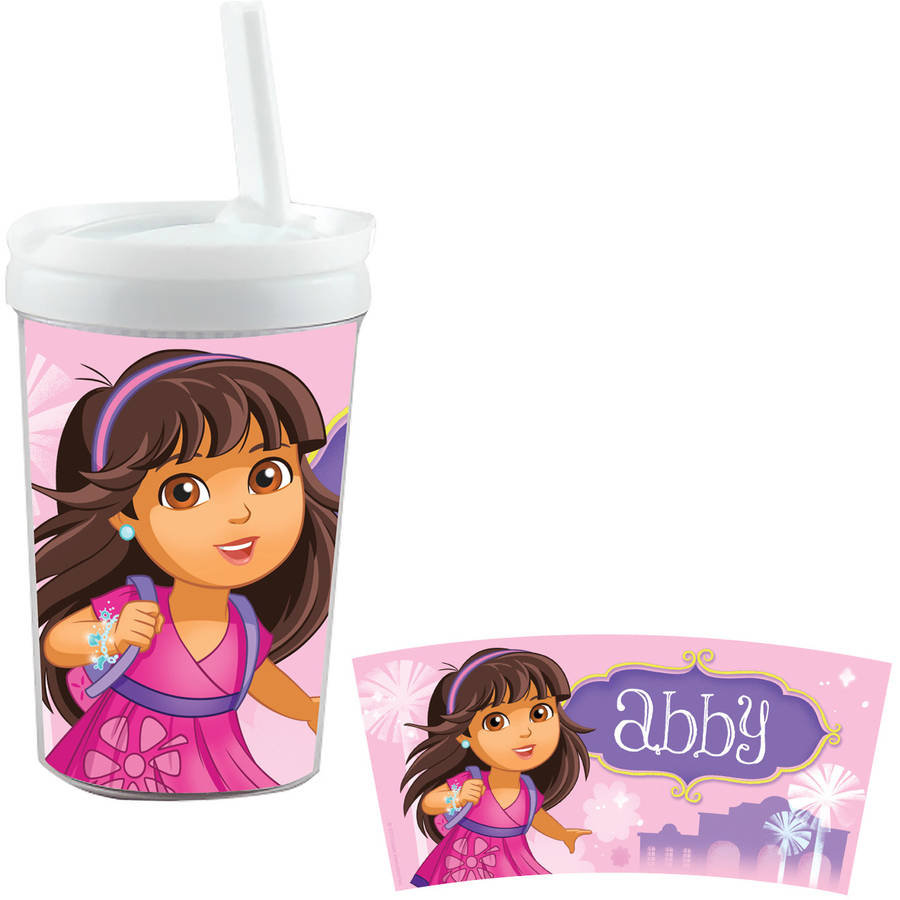 Dora the Explorer Personalized Dora and Friends Let's Go Sippy Cup