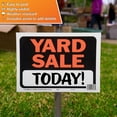 thumbnail image 3 of Hy-Ko Plastic 8.5" x 12" Yard Sale Sign, Orange and Black, Text Box, 3 of 8
