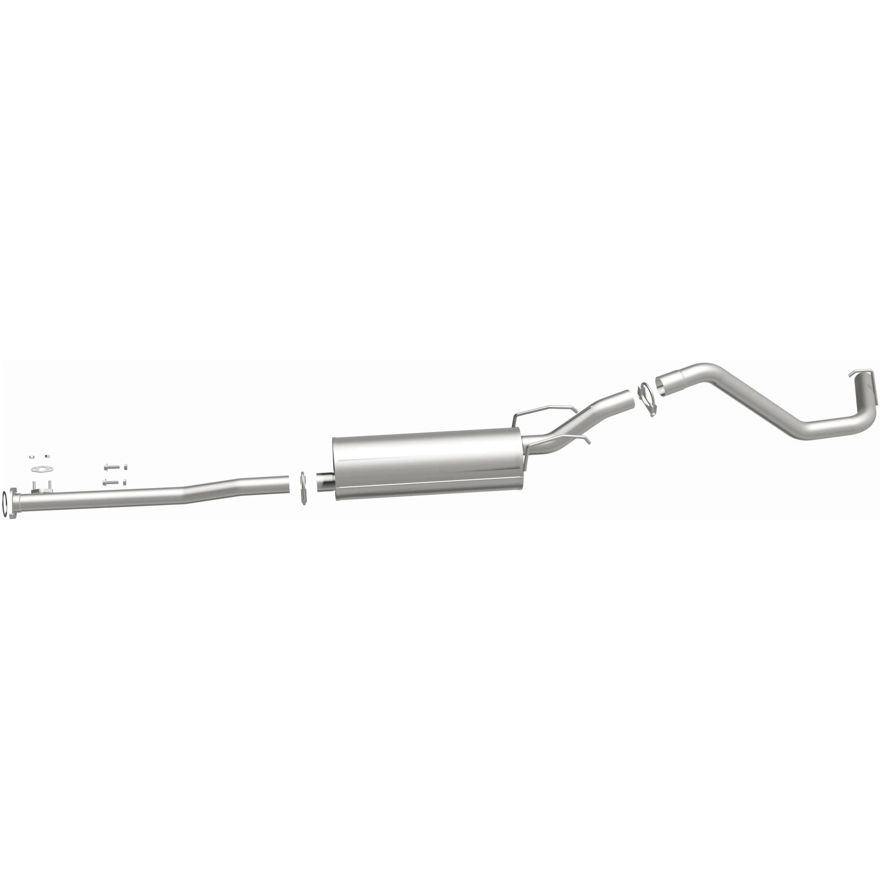 BRExhaust OE Replacement Exhaust System Kit 106-0219: Compatible with 2000-2004 Toyota Tacoma 2.7L