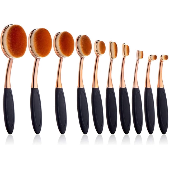 10 Pack Crafting Ink Blending Brushes Set Background Brush for Blender Paper Crafter