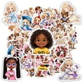 thumbnail image 5 of 35pcs-50pcs Fairy Stickers Stationery Dolls Stickers Kids  PVC Stickers for Laptop Suitcase Phone, 5 of 9