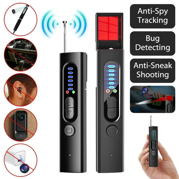VIVIHEYDAY Hidden Camera Detectors, Bug Detector RF Detector GPS Tracker Detector, Infrared Wireless Intelligent Detection Pen for Travel Office Hotels Home