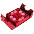 thumbnail image 1 of Caja de Flores Artificiales ANGGREK Caja de Regalo de Rosas Permanentes No Tóxicas 16.5x17x5.5cm, 1 of 8