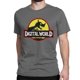 thumbnail image 5 of Camiseta de dinosaurios del mundo digital para hombre y mujer, camisetas de algodón de anime Digimon, camiseta novedosa de manga corta con cuello redondo, camiseta para adultos, 5 of 7