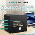 thumbnail image 5 of BESAFETY 1.5 Cuft Home Security Safe Box with Digital Keypad, Adjustable Shelf, Fireproof & Waterproof Bag, 5 of 11
