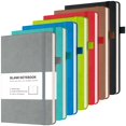 thumbnail image 1 of Cuaderno en blanco MALEDEN, 7 unidades, tamaño A5, tapa dura, piel, 1 of 6
