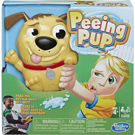 Hasbro Gaming Peeing Pup Game Fun Interactive Game for Kids Ages 4 & Up