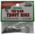 thumbnail image 5 of Uncle Josh Freshwater Natural Tie N Go Soft Plastics Trout Rigs, Size 10, 1/4 oz., Lake-Stream, 5 of 8