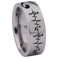 thumbnail image 3 of Bass Clef Tungsten Carbide Ring, 3 of 9