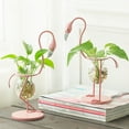 thumbnail image 5 of Flamingo Shape Cute Characteristic Flower Pot Wedding Christmas Decoration Accessory Tabletop Plant Bonsai Vase, 5 of 7
