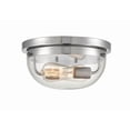 thumbnail image 6 of Millennium Lighting  Ashford 2 Light Flush Mount Ceiling Fixture in Multiple Finishes with Clear Glass Shade Modern Gold N/A Gold, 6 of 13