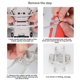 thumbnail image 3 of Seitruly Water Landing Gear Set Extended Components Heightening Kit Replacement Camera Bracket Component Modified for Mini 2 SE Type2, 3 of 6