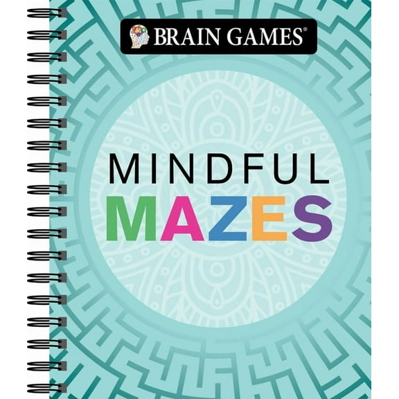 Brain Games Brain Games - Mindful Mazes, (Spiral-Bound)