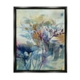 thumbnail image 2 of Stupell Industries Blooming Floral Blossoms Layered Botanical Outline Painting Painting Metallic Gold Floating Framed Canvas Print Wall Art, Design by K. Nari, 2 of 5