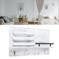 thumbnail image 1 of Wall Hanging Storage Shelf, Wall Mounted Shelves Beautiful  For Home Brown,White,Black, 1 of 8