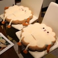 thumbnail image 4 of Cojín súper lindo para silla, cojín de peluche cuadrado y redondo con cuerda, cojín antideslizante para asiento de oficina y hogar, para enviar regalos a amigos, 4 of 5