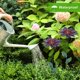 thumbnail image 4 of Uxcell 4 Paquete de Grandes Estacas Decorativas de Jardín, Estacas de Jardín de Metal Impermeables de 13 Pulgadas Decorativas para Interiores/Exteriores [Púrpura], 4 of 7