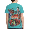 thumbnail image 2 of Gorillaz Youth T-Shirts Graphic Shirts Blouse For Teen Boys Girls Casual Short Sleeve Tee Tops X-Small, 2 of 6
