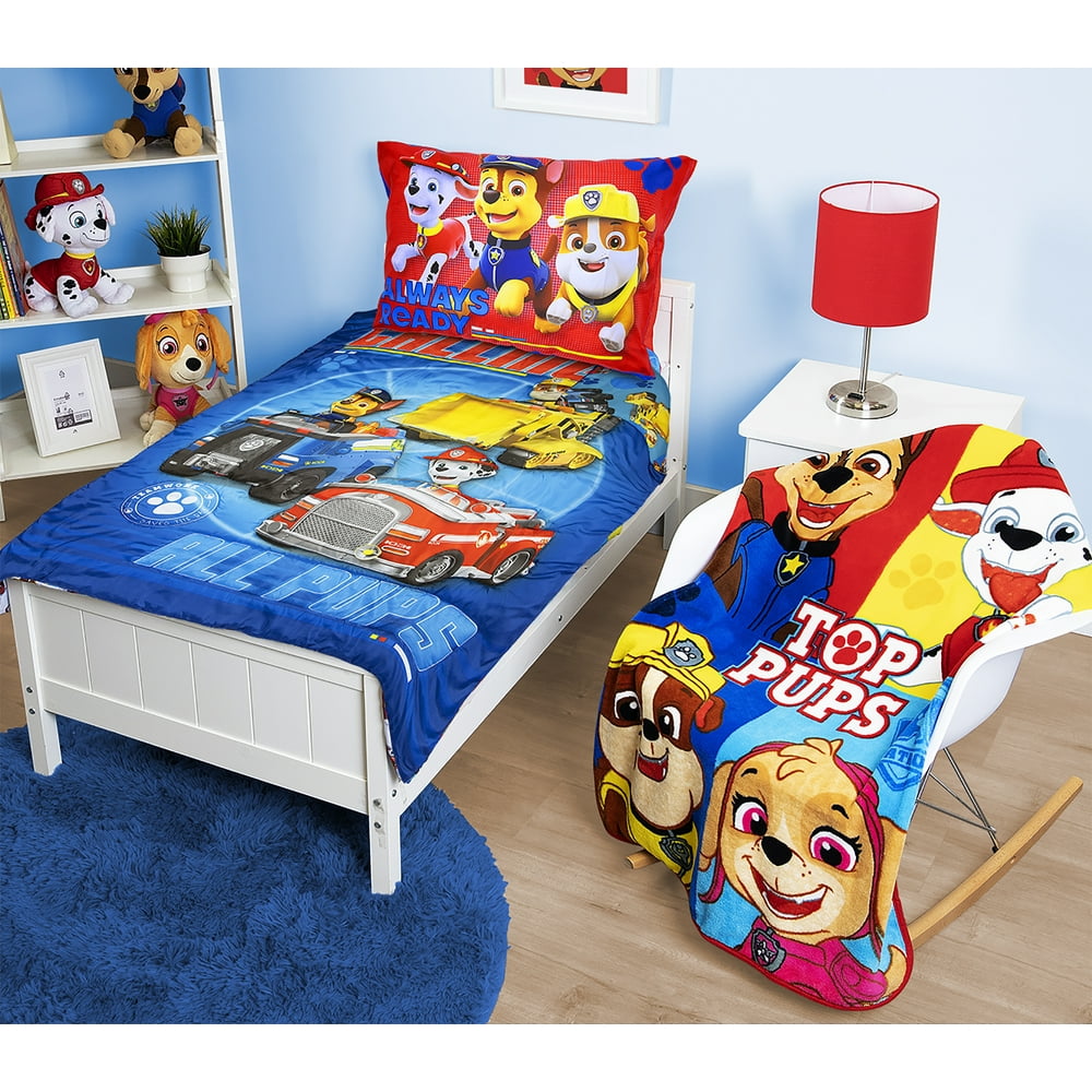 paw patrol bedding set asda