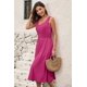 thumbnail image 5 of Vestido de verano Dokotoo 2025 para mujer sin mangas Rosy Small, 5 of 6