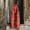 Red, variant on Jumpsuits for Women Casual Solid Overalls Jumpers with Buttons Pocket 2024 Baggy Cotton and Linen Jumpsuit