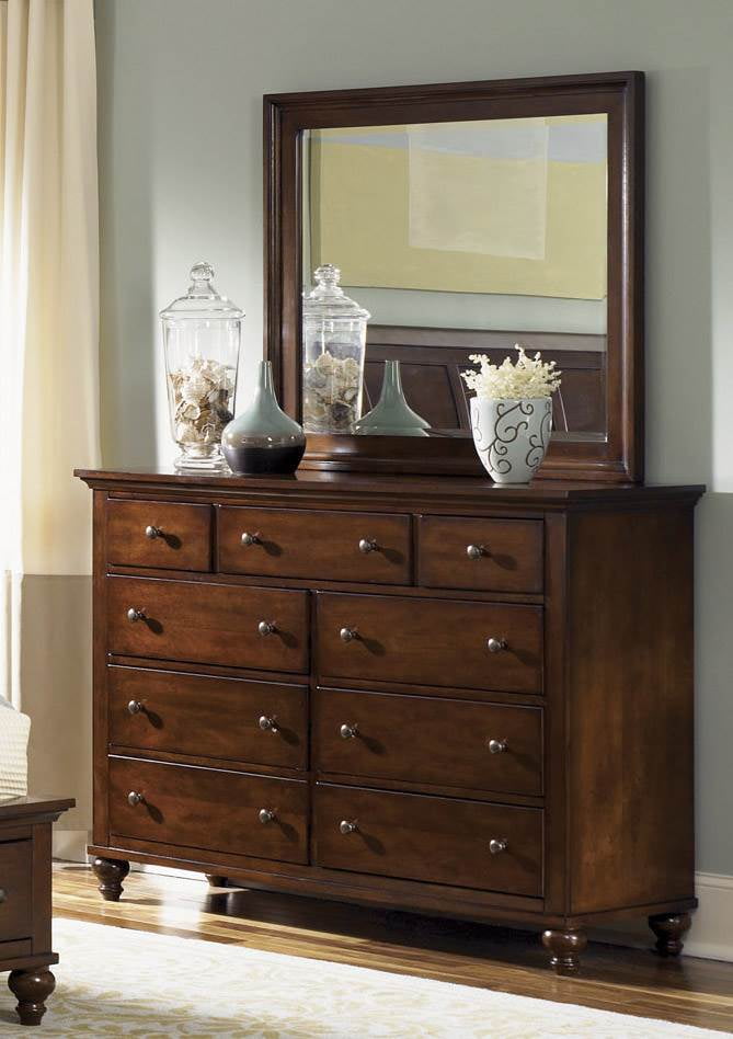 9Drawer Dresser with Mirror