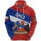 thumbnail image 3 of Sudadera con capucha con estampado 3D del mapa del emblema nacional de Chile para hombre, sudadera con la bandera chilena y flores, jerséis CONDOR, sudadera con capucha para mujer y niño, 3 of 5